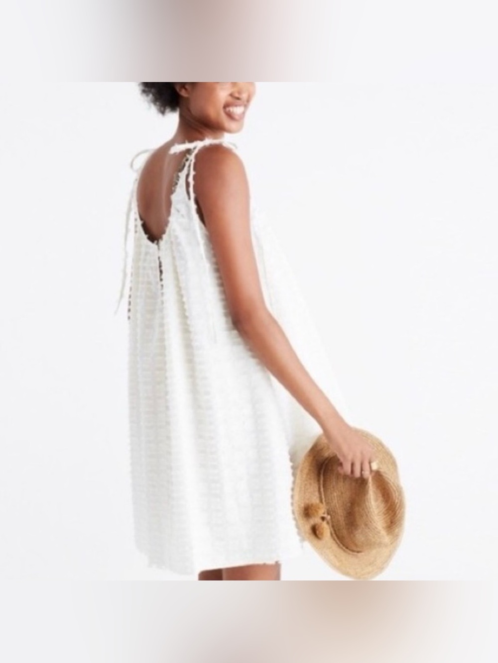 Madewell Havana Tie Strap Cover-Up EUC
